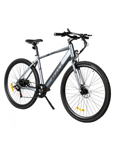 Bicicletta elettrica AVAKA R3 motore 36V 350W batteria 12 5Ah velocità massima 32km/h autonomia 70km - Grigio 2025