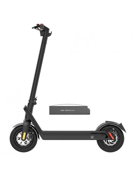 AOVO X9 Plus 10'' Pneumatico Antideflagrante Scooter Elettrico Pieghevole 36V Motore Nominale 500W Batteria 36V 15.6Ah - Nero Promozione