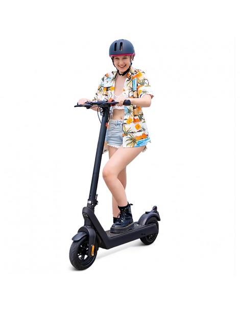 AOVO X9 Plus 10'' Pneumatico Antideflagrante Scooter Elettrico Pieghevole 36V Motore Nominale 500W Batteria 36V 15.6Ah - Nero Promozione