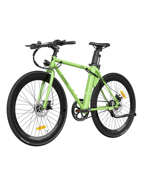 FAFREES F1 700C*28C Pneumatici da Strada Bici Elettrica - 250W Motore Brushless & Batteria 36V 8.7Ah - Verde Pezzi Unici