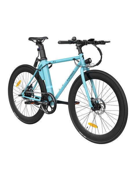 FAFREES F1 700C*28C Pneumatici da Strada Bici Elettrica - 250W Motore Brushless & Batteria 36V 8.7Ah - Blu Soddisfazione Garantita