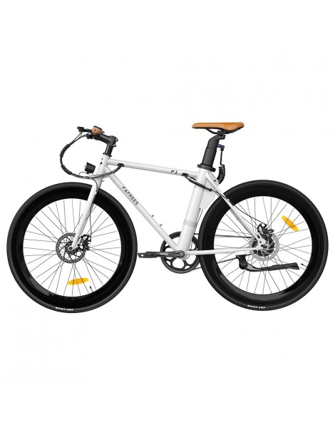 FAFREES F1 700C*28C Pneumatici da Strada Bici Elettrica - 250W Motore Brushless & Batteria 36V 8.7Ah - Bianco Negozi Online