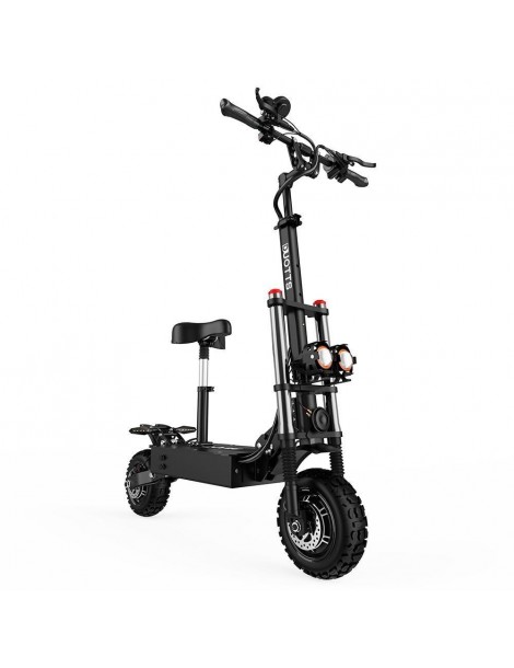OOTD D88 Scooter Elettrico Pieghevole con Pneumatici Off-Road da 11 pollici - Doppio Motore 2800W*2 e Batteria 60V 38Ah Fino Al -60%