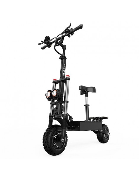 OOTD D88 Scooter Elettrico Pieghevole con Pneumatici Off-Road da 11 pollici - Doppio Motore 2800W*2 e Batteria 60V 38Ah Fino Al -60%