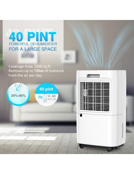 Luko Ol20-d025c Deumidificatore Portatile Capacità Di Deumidificazione 20l Timer 24 Ore Bassa Rumorosità - Bianco Sottocosto