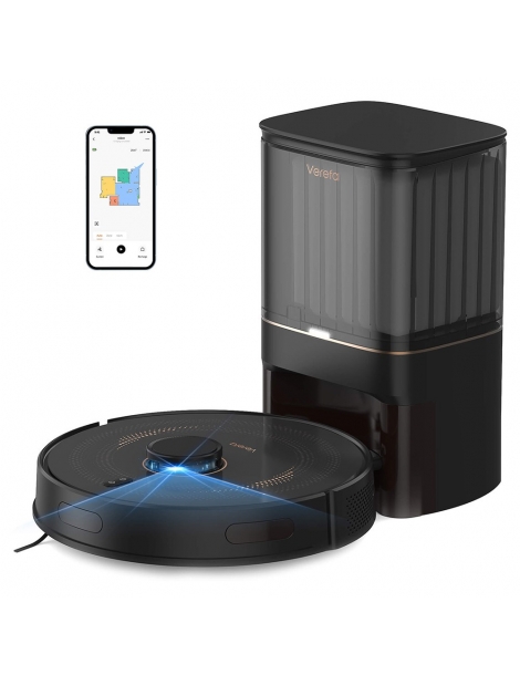 Verefa L11 Pro 3000Pa Robot Aspirapolvere Auto-Vuoto Sacchetto polvere 4L Saldi