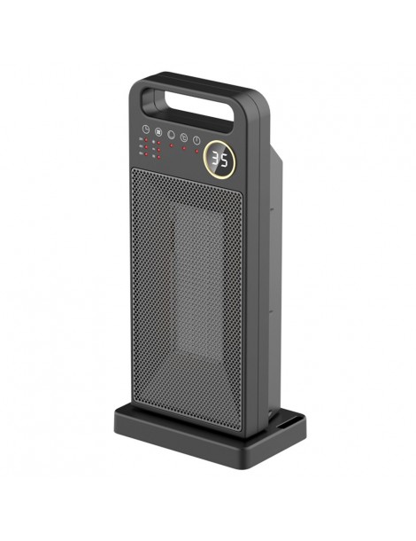 HQ-YND-2000D Riscaldatore elettrico verticale da tavolo da 2000W riscaldatore spaziale in ceramica PTC rotazione di 60 gradi Spedizione gratuita