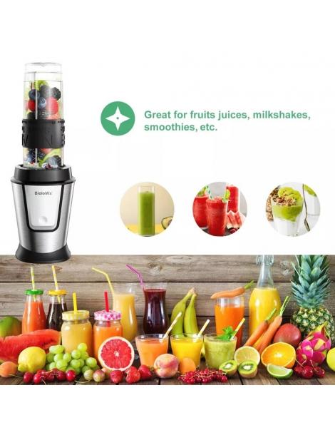 BioloMix TB23M Robot da cucina multifunzione 3 in 1 spremiagrumi portatile da 700W materiale plastico per alimenti Offerta speciale
