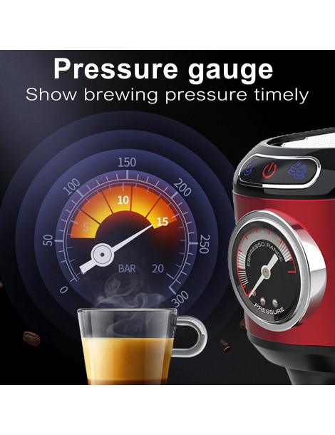 Sonifer SF3558 1450W Caffettiera elettrica per caffè espresso pompa a 15 bar cappuccinatore con schiuma di latte Vendite stagionali