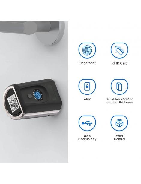 WELOCK TouchEBL41 Blocco porta intelligente con impronte digitali Offerta natalizia