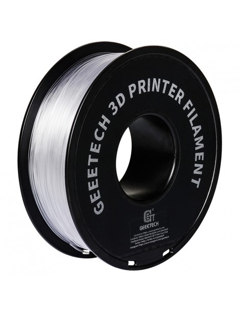 Geeetech Filamento PETG per stampante 3D precisione dimensionale 1 75 mm /- 0 03 mm Bobina da 1 kg (2 2 libbre) - Trasparente Offerta migliore