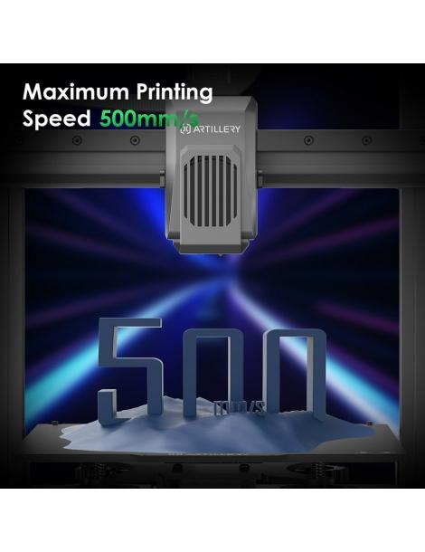 Artillery Sidewinder X4 Pro Stampante 3D 240*240*260 mm velocità di stampa 500 mm/s guida lineare asse X Y - Nero Sconti VIP