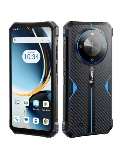 FOSSiBOT F105 Smartphone robusto schermo HD+ da 6 745 pollici batteria da 10300mAh 4GB RAM+64GB ROM - Blu Rilascio limitato