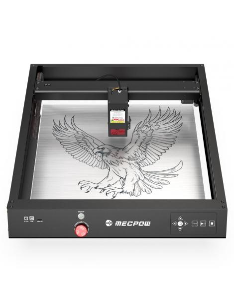 Mecpow X4 Incisore laser da 22W con Air Assist integrato area di incisione di 400 x 410 mm Spot laser da 0 08 mm x 0 1 Xmm Ultimi due giorni