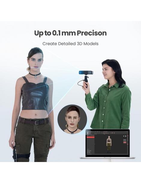 Revopoint RANGE 2 Scanner 3D precisione 0 1 mm risoluzione 2MP velocità di scansione fino a 16 fps Fino al 50% di sconto