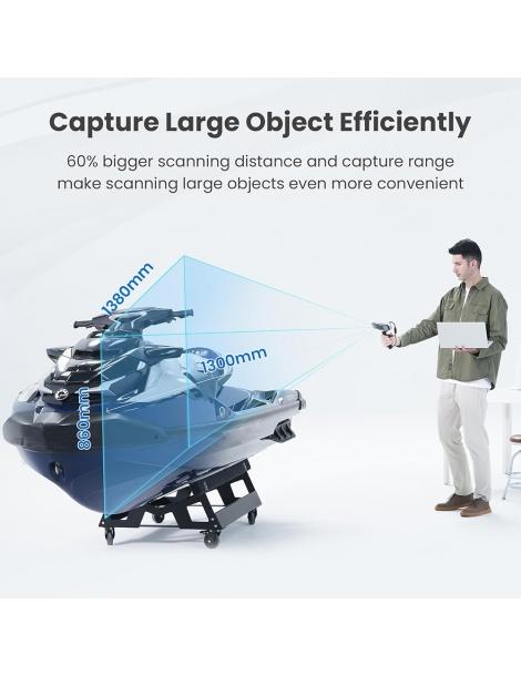 Revopoint RANGE 2 Scanner 3D precisione 0 1 mm risoluzione 2MP velocità di scansione fino a 16 fps Fino al 50% di sconto