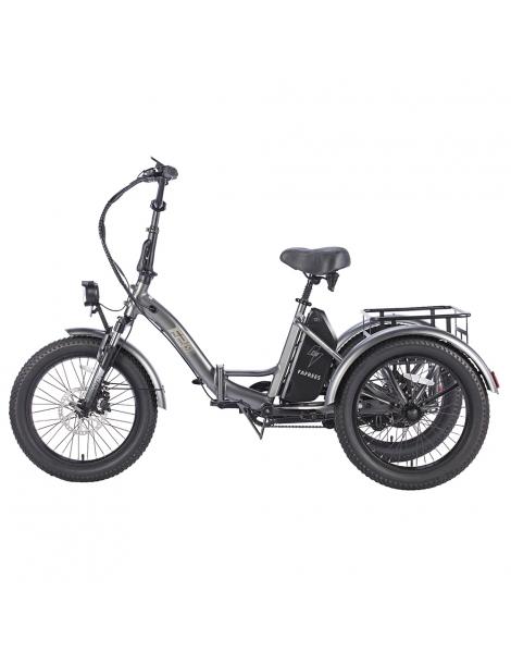 FAFREES F20 Mate Triciclo elettrico motore brushless 500W batteria 48V/18.2Ah pneumatici grassi 20*3.0 pollici - Grigio Discount Store per i nuovi prodotti