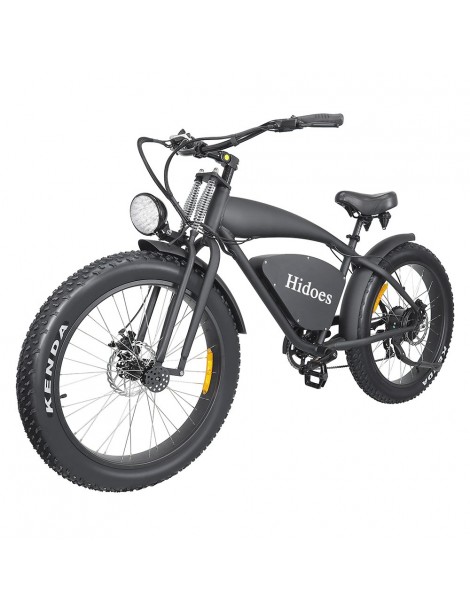 Hidoes B3 Bici elettrica motore brushless da 1200W velocità massima di 25km/h batteria da 48V 17.5Ah 50% di sconto con spedizione gratuita