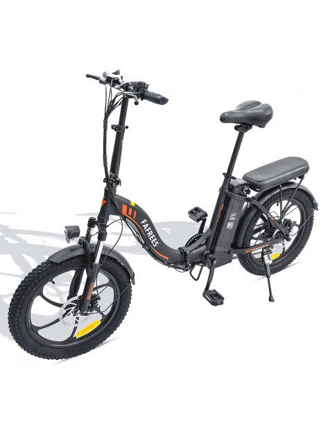 FAFREES F20 20" Bicicletta Elettrica da Città Pieghevole 250W Motore Brushless 36V 15AH Batteria al litio - Nero Black Friday Prezzi