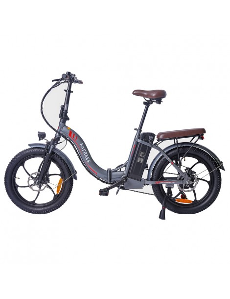 FAFREES F20 Pro 20 pollici Pneumatici Bicicletta Elettrica Pendolare Pieghevole 36V 18Ah Batteria al Litio 250W - Grigio 50% di sconto per tempo limitato