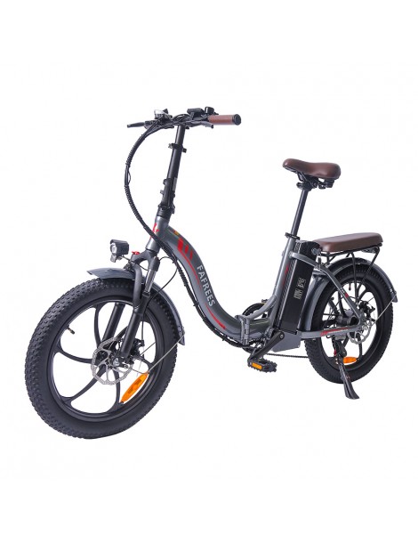 FAFREES F20 Pro 20 pollici Pneumatici Bicicletta Elettrica Pendolare Pieghevole 36V 18Ah Batteria al Litio 250W - Grigio 50% di sconto per tempo limitato