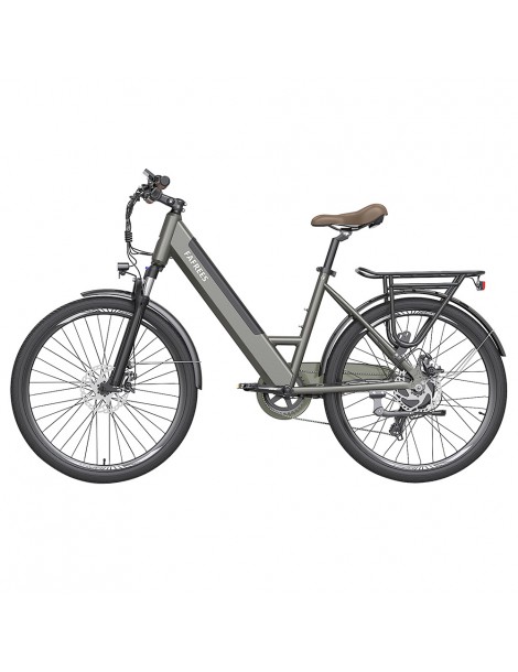 FAFREES F26 Pro 26'' E-Bike da città passo-passo 25 Km/h Motore 250W 36V 10Ah Batteria incorporata rimovibile-Grigio Sconti questo mese