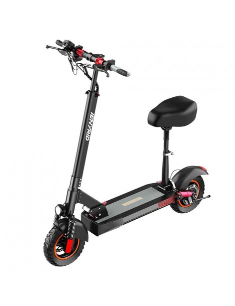 IENYRID M4 Pro S 10 Inch Off-road Tires Scooter elettrico pieghevole con sedile - 48V 500W motore e batteria al litio 16Ah Consegna Veloce