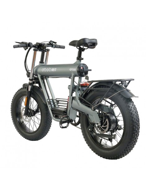 GOGOBEST GF500 20*4.0 pollici Fat Tire Electric Bike Motore senza spazzole da 750W Batteria 48V 20Ah Sconto