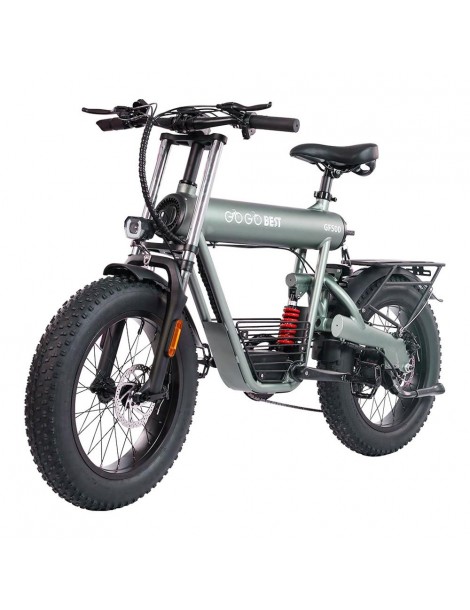 GOGOBEST GF500 20*4.0 pollici Fat Tire Electric Bike Motore senza spazzole da 750W Batteria 48V 20Ah Sconto