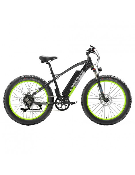 LANKELEISI XC4000 26*4.0 Inch Fat Tires Bicicletta elettrica autonomia massima 120KM velocità massima 40 km/h - motore 1000W
