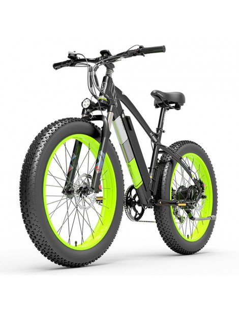 LANKELEISI XC4000 26*4.0 Inch Fat Tires Bicicletta elettrica autonomia massima 120KM velocità massima 40 km/h - motore 1000W Offerta