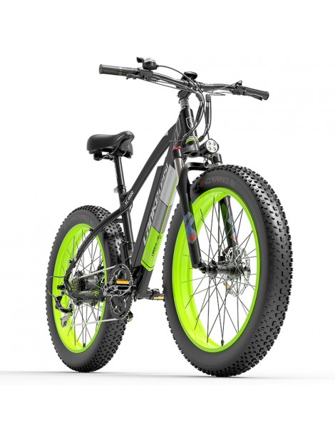 LANKELEISI XC4000 26*4.0 Inch Fat Tires Bicicletta elettrica autonomia massima 120KM velocità massima 40 km/h - motore 1000W Offerta