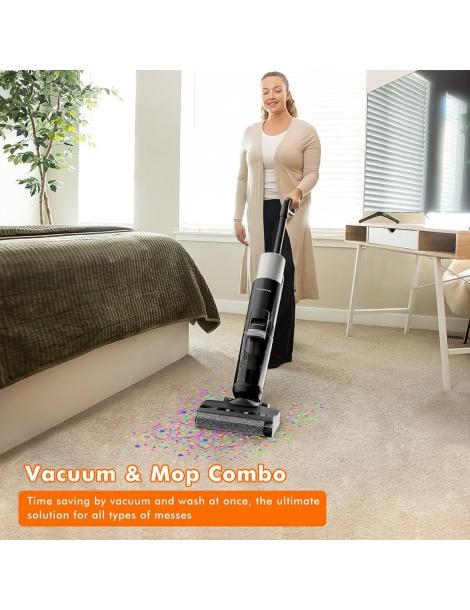 TOSIMA H1 aspirapolvere a secco senza fili batteria agli ioni di litio da 4000mAh 21 9V serbatoio dell'acqua da 910ml In Vendita