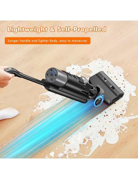 TOSIMA H1 aspirapolvere a secco senza fili batteria agli ioni di litio da 4000mAh 21 9V serbatoio dell'acqua da 910ml In Vendita