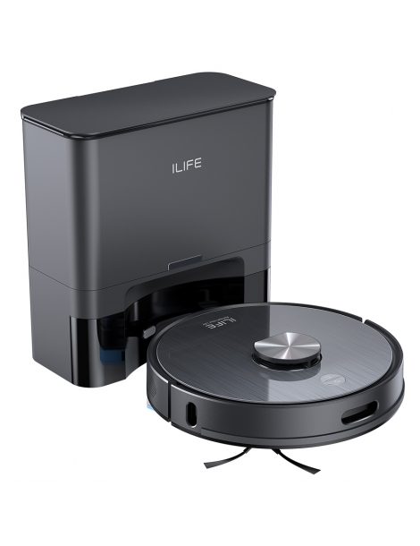 ILIFE T20S Robot Aspirapolvere potenza di aspirazione 5000Pa autonomia 260mins sistema di stazioni autosvuotanti Saldi