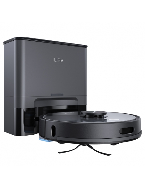 ILIFE T20S Robot Aspirapolvere potenza di aspirazione 5000Pa autonomia 260mins sistema di stazioni autosvuotanti Saldi
