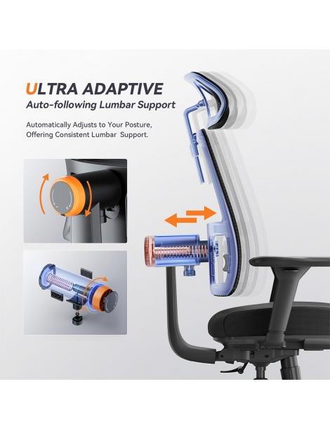 NEWTRAL MAGICH002 Ergonomic Chair Auto-Following Backrest Adaptive Lower Back Support Adjustable Headrest Seat Depth 4D Arm Hotsell