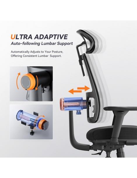 NEWTRAL MAGICH002 Ergonomic Chair Auto-Following Backrest Adaptive Lower Back Support Adjustable Headrest Seat Depth 4D Arm Hotsell