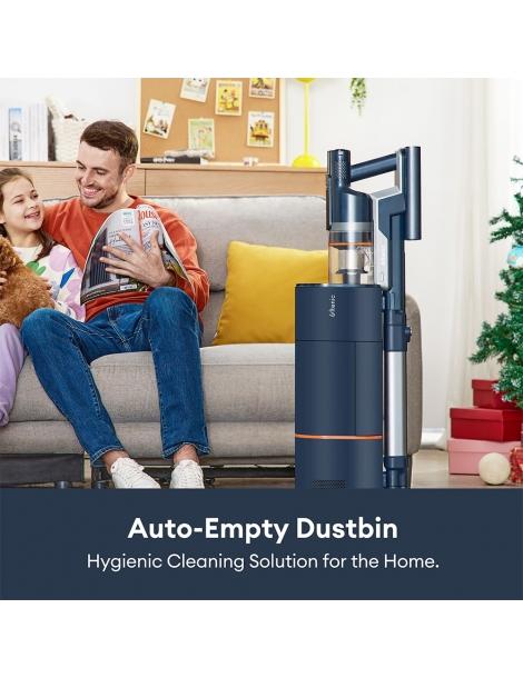 Ultenic FS1 Aspirapolvere a batteria con stazione di svuotamento automatico aspirazione 30KPa motore 450W touchscreen - Blu Saldi Di Fabbrica