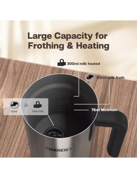 HiBREW M3 Schiumatore 4 in 1 Scaldalatte freddo/caldo completamente automatico Nuova