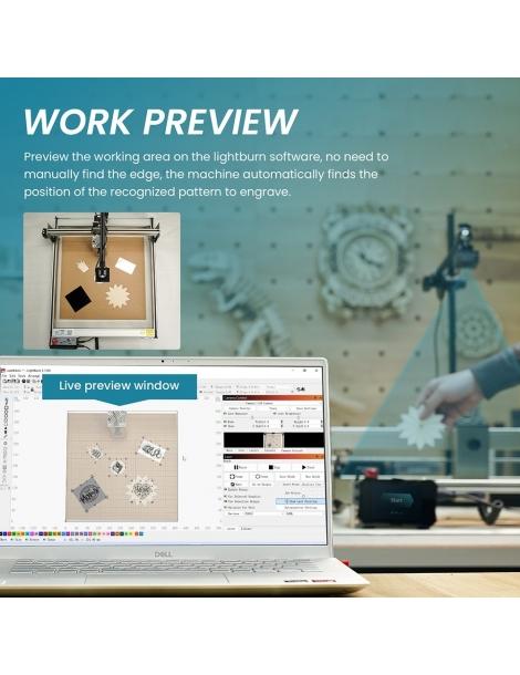 ATOMSTACK Maker AC1 Macchina fotografica time-lapse per incisioni laser 5 Megapixel posizionamento preciso Online Outlet
