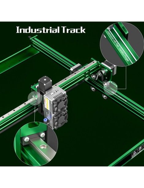 NEJE Max 4 E80 Taglierina con incisore laser potenza ottica 24W messa a fuoco fissa assistenza pneumatica automatica Liquidazione