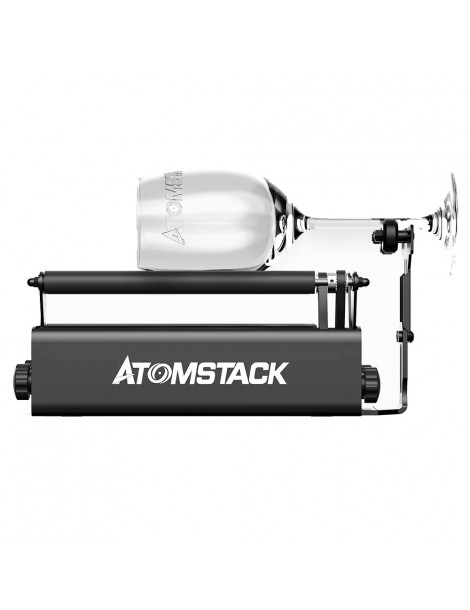 ATOMSTACK R3 Pro Rullo rotante con modulo di supporto separabile e torri di estensione incisione rotante laser a 360 gradi Offerte speciali