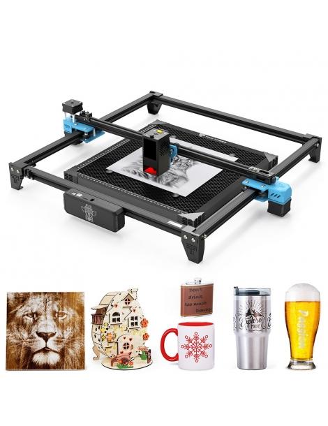 TWO TREES TTS-20 Pro 20W Laser Engraver Cutter con kit di assistenza pneumatica letto laser 0.08*0.08mm 418x418mm ACQUISTA ORA