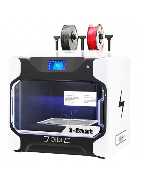 QIDI TECH I Fast Stampante 3d Con Doppio Estrusore Per La Stampa A Due Colori Dimensioni Di Stampa Super Grandi 360*250*320mm Promozione temporanea