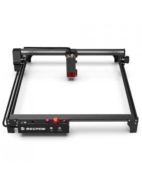 Mecpow X5 Pro 33W Macchina per incisione laser area di incisione 600x600mm spot laser con assistenza pneumatica automatica Fino al 55% di sconto