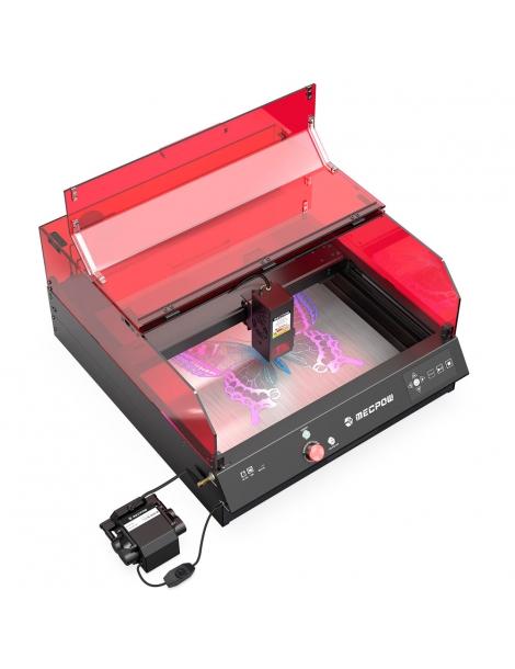Mecpow X4 Pro Macchina per Incisione Laser 22W con Telecamera Integrata Copertura Protettiva in Acrilico FDA Classe 1 Solo un giorno rimasto