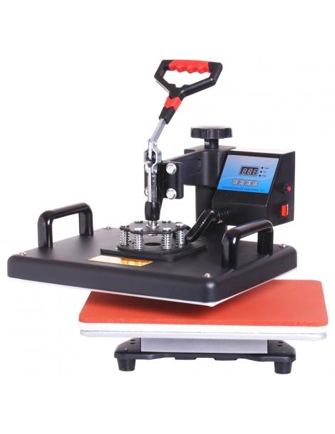 SHUOHAO 8 in 1 macchina di stampa a caldo combinata macchina di trasferimento di calore 2D per tappo tazza piastra T-shirt Enormi sconti