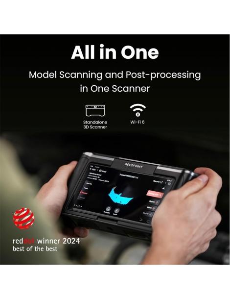 Revopoint MIRACO Pro Scanner 3D con 32 GB di RAM alta precisione di 0 02 mm velocità di scansione di 15 fps 50% di sconto con spedizione gratuita