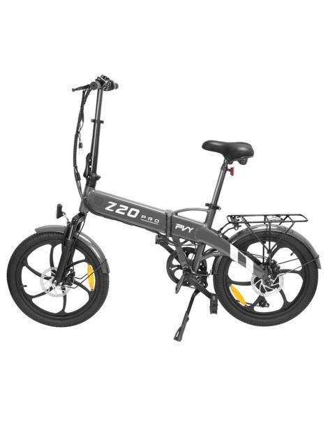 PVY Z20 Pro 20*2.3 pollici bicicletta elettrica pieghevole motore mozzo 500W batteria 10.4Ah 25 km/h 80-100km - Grigio Limitato a 3 giorni